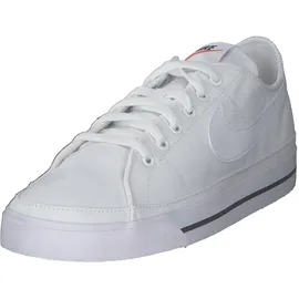 Nike Court Legacy Canvas Herren White/Black/White 46