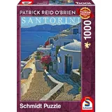 Schmidt Spiele – Puzzle Santorin 1000 Teile, 59584