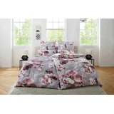 OTTO home MELINA florale grau 135 x 200 cm + 2 x 80 x 80 cm