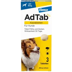 AdTab 900 mg Kautabletten Hunde >22-45 kg 3 St