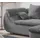 Home Affaire Eckcouch Baumwolle 2-Sitzer Grau