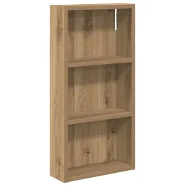 vidaXL Badezimmer-Wandschrank Kunsthandwerk Eiche 30 x 10 x 60,5 cm