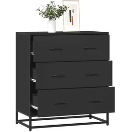 deluke Sideboard SOPI 68 x 76 x 35 cm Schwarz