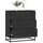deluke Sideboard SOPI 68 x 76 x 35 cm Schwarz