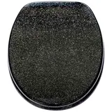 Sanilo WC-Sitz Glitzer schwarz