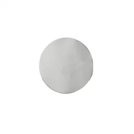 Nklaus 10 Stück Silberne Weihrauchbrenner Plättchen für Räuchermischung Weihrauch Harze fest flüßig Durchmesser 5cm 9686