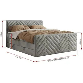 MKS Paris King Duo 140 x 200 cm H3 Hellgrau