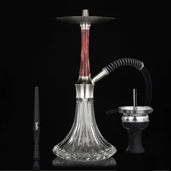 Aladin Shisha EPOX 360 (Rot Glitter)
