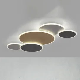 Q-SMART-HOME Q-Piato 1 LED grau 50,5x6,5x85 cm