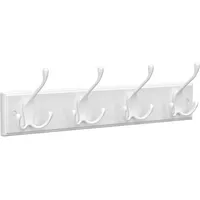  Xxxl Wandgarderobe, Weiß, Metall, Holzwerkstoff, 40x7 cm, Garderobe, Garderobenleisten