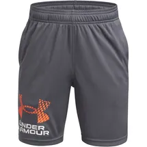 Under Armour Tech Logo Shorts castlerock -white fire L