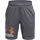 Under Armour Tech Logo Shorts castlerock -white fire L