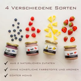 grega ́s imkerei Fruchtige 4er Set 1000 g