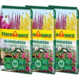 Floragard Blumenerde 3 x 5 l