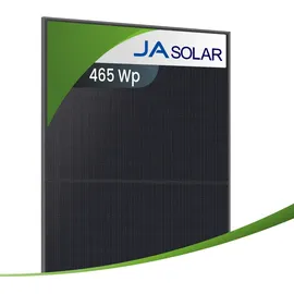 JaSolar JA Solar 465Wp Bifazial Glas-Glas JAM54D40 LB Black Frame Solarmodul