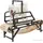 Vevor Hundelaufband 190x56x143 cm Schwarz