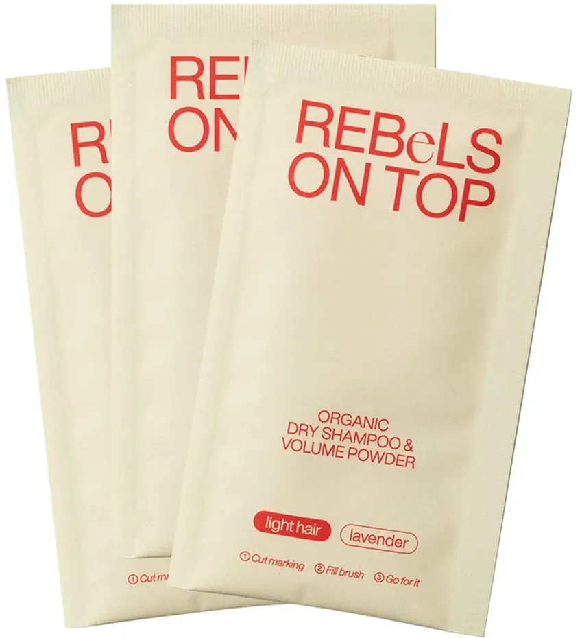 REBeLS ON TOP Trockenshampoo Light Refill 3x10 g