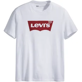 Levi's Standard Housemarked Kurzarm-T-Shirt White / Red L