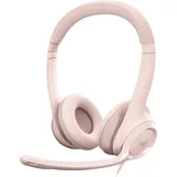 Logitech H390 USB-A Rosa