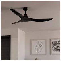 EGLO Portsea 132 cm Deckenventilator Schwarz