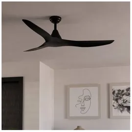 EGLO Portsea 132 cm Deckenventilator Schwarz