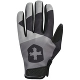 Harbinger Men's Shield Protect Gloves Men-S Handschue Gewichtheben, Black, Grey, White, Silver, Small