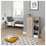 Vicco Kleiderschrank Falk Sonoma Eiche