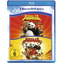 Kung Fu Panda 1+2 [Blu-ray] (Neu differenzbesteuert)