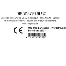 Die Spiegelburg Mau-Mau Kartenspiel Pferdefreunde