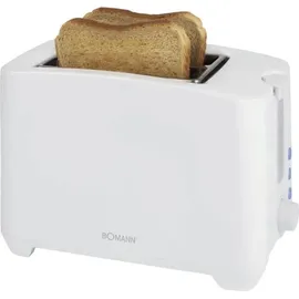 Bomann TA 6065 CB weiß 2 Scheiben Toaster