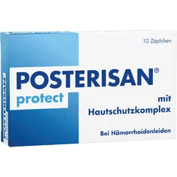 POSTERISAN protect Suppositorien 10 St Suppositorien