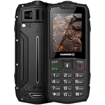 myPhone Hammer Rock LTE (2.40", 2 Mpx), Tastenhandy, Schwarz