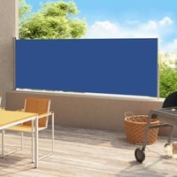 vidaXL Seitenmarkise 180x500 cm Blau