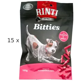 Rinti Extra Mini-Bits Karotten & Spinat 12 x 100 g