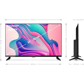 Sharp 32FD2E 32" HD-Ready LED TV