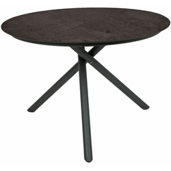 Tisch SOPHIA rund; Aluminium / Kunststoff HPL, anthrazit