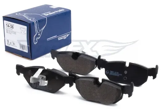 TOMEX BRAKES Bremsbelagsatz, Scheibenbremse tx1436 Hinterachse für BMW