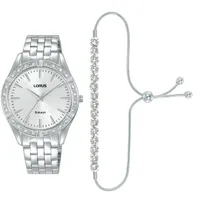 Lorus Watches Lorus Damen Uhr Quarz Edelstahlgehäuse RG289XX9