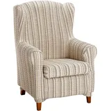 Martina Home Ohrensesselbezug Duplex Beige