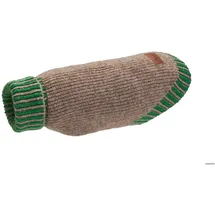 Hunter Hundepullover Odense 40 mit Mütze (Set), beige/grün