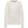 Cecil Strickpullover CECIL, Damen, Gr. M (40), eggshell melange, Web, 37% Baumwolle, 34% Polyacryl, 26% Polyester, 3% Elasthan, unifarben, normal normal, Rundhals, Pullover Strickpullover, mit Strukturdetails