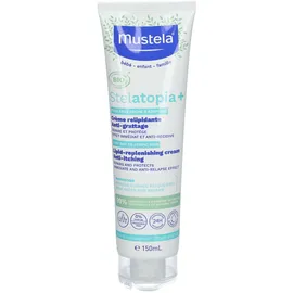 Mustela Bébé-Enfant Stelatopia+ Relipidierende Anti-Scratch Creme Sehr Trockene Atopische Bio 150ml