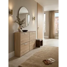 KADIMA DESIGN Nidda 120 x 81 x 24 cm beige / beige