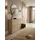 KADIMA DESIGN Nidda 120 x 81 x 24 cm beige / beige