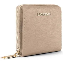 lazarotti Bologna Leather Geldbörse Damen beige