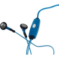 Grundig Earphone glow Led Blue (Kabelgebunden), Kopfhörer, Blau