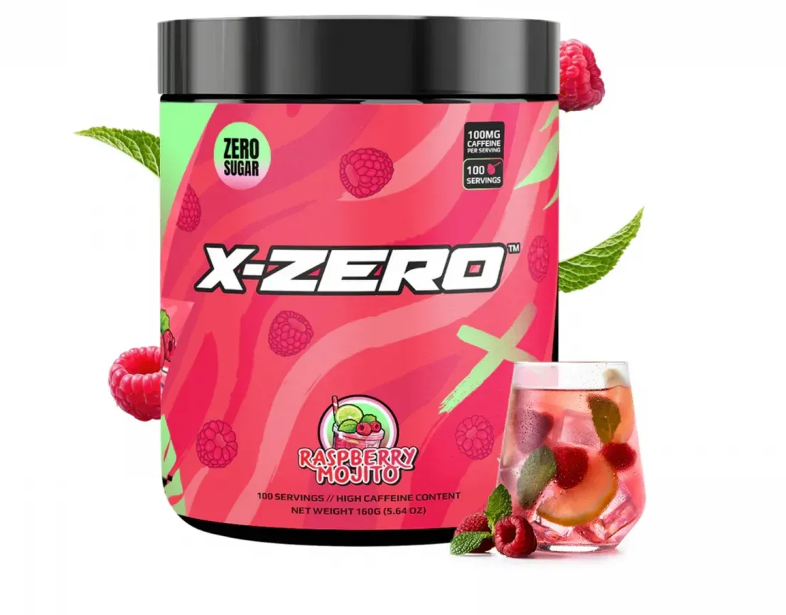 X-Gamer X-Zero Raspberry Mojito - 100 Portionen
