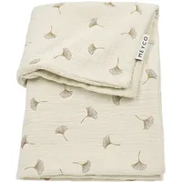 Meyco Kuscheldecke Musselin 75x100 cm - Gingko - Soft