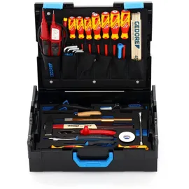 Gedore 1100-02 Handwerkzeugset, 36-tlg. inkl. L-Boxx