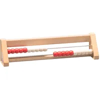 Wissner 80200.3 aktiv lernen - 20 er Rechenrahmen rot/weiss - RE-Wood